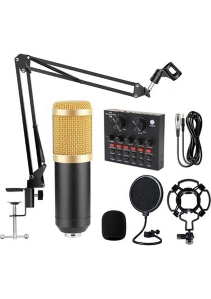 Music D.j M-800 Vt Ses Kartlı Studio Kayıt Paketi