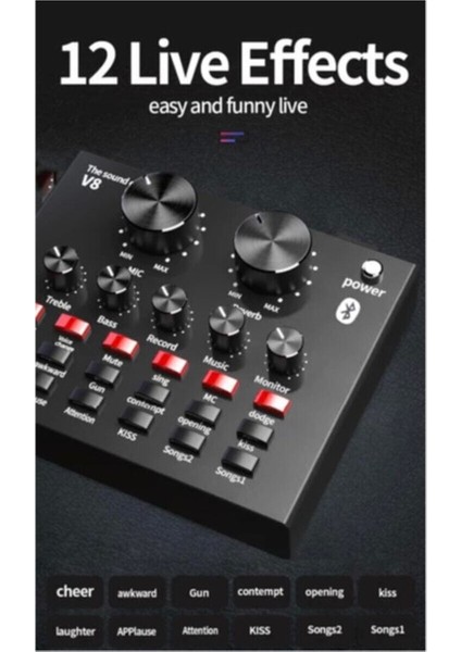 Music D.j M-800 Vt Ses Kartlı Studio Kayıt Paketi fırsatları