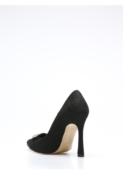 Idil Siyah Suet Kadın Stiletto fırsatları