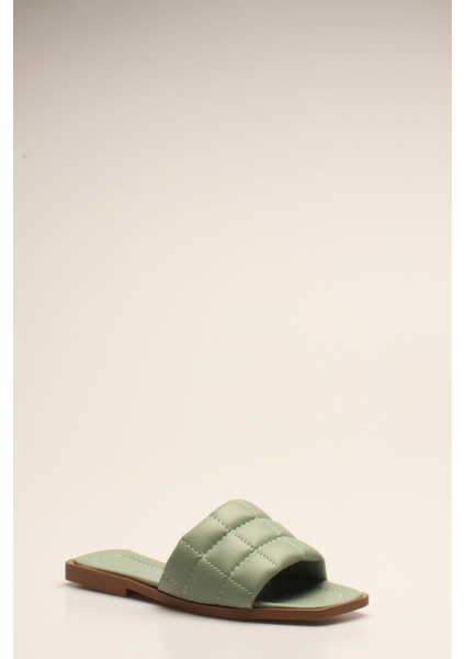 Idil Yeşil Cilt Kadın Terlik modelleri