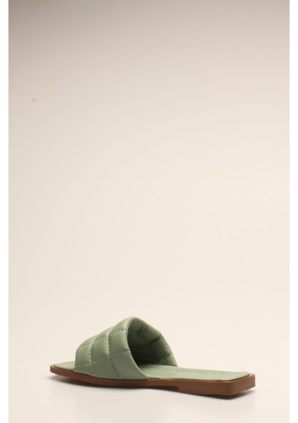 Idil Yeşil Cilt Kadın Terlik fırsatları