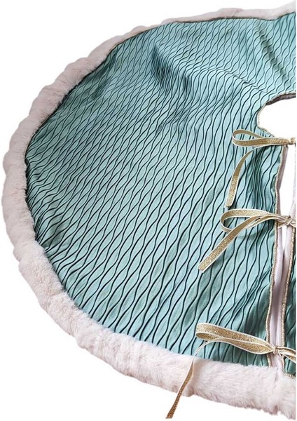 Yılbaşı Çam Ağacı Altı Örtüsü, Çam Ağacı Ayak Halısı Örtüsü, Yeşil Renk, 78 cm fırsatları