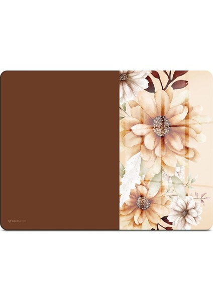 Cam Kesme Tahtası ve Sunumluk Vintage Kahve 20X30 cm fiyatları