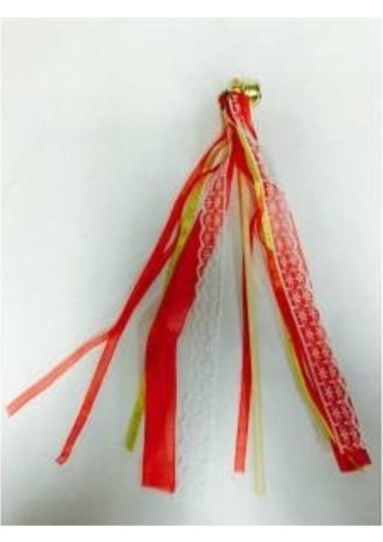 Kırmızı Kına Zili Kına Çanı Aksesuarı 10 Adet modelleri