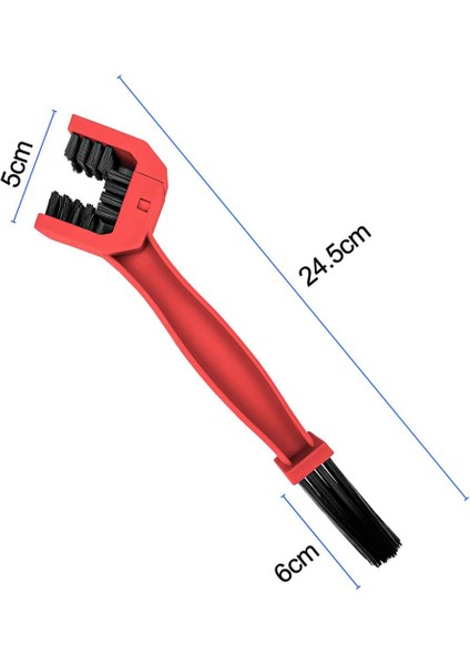 Motosiklet Zincir Temizlik Fırçası Kırmızı modelleri