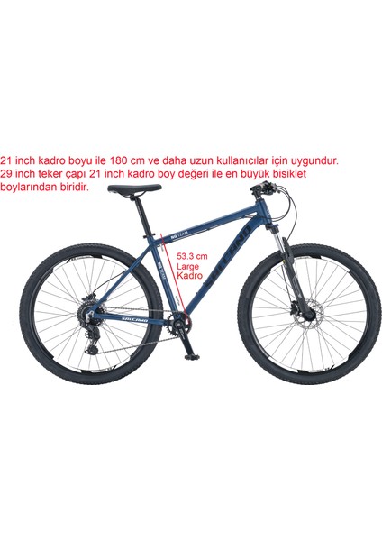 Ng Team 100 29HD 21 Kadro 9 Vites Hidrolik Disk Fren Büyük Boy Dağ Bisikleti (180 cm ve Üstü Boy) fiyatları