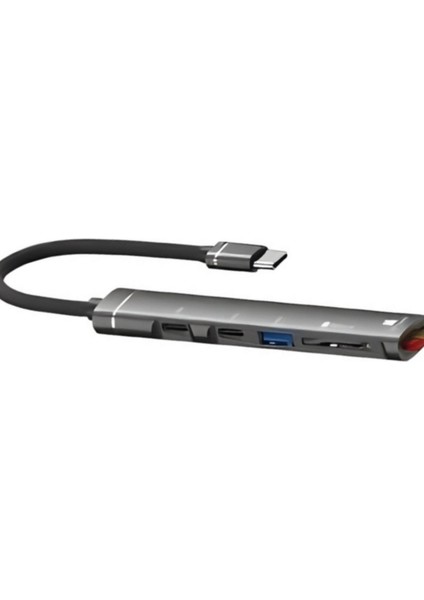 ZR562 Type-C 5 In 1 USB Hub Card Reader modelleri