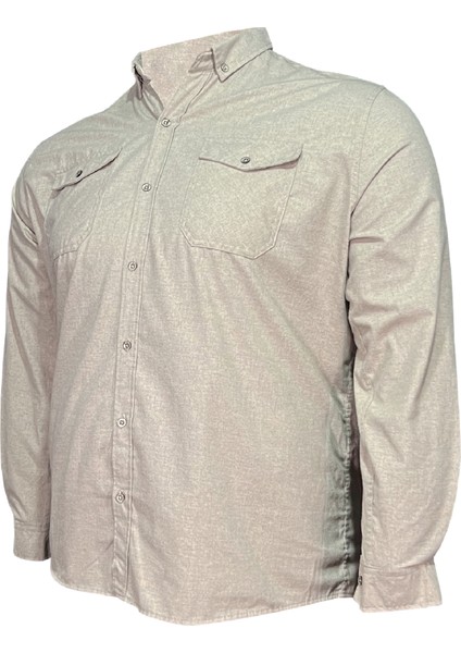 Büyük Beden Pamuklu Oduncu Gömlek fırsatları