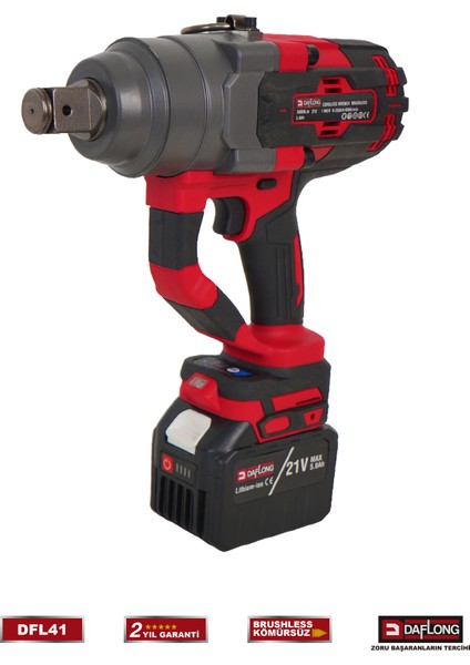 Sanayi Tipi 15 Pilli 5 Amper 1'lik 3000NM Darbeli Somun Sökme Dfl-41 fırsatları