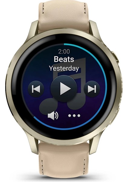 Venu 4 - 41 mm - Lunar Gold Deri Kayışlı fırsatları