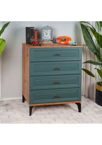 Slope 4 Çekmeceli Mdf Şifonyer