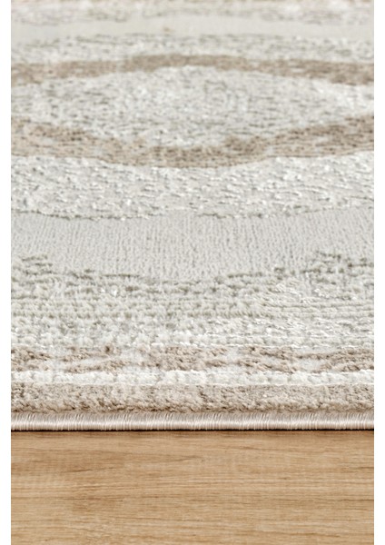 Modern Dokuma Halı Bej Yumuşak Dokulu Premium Salon Oturma Odası Mutfak Halısı modelleri