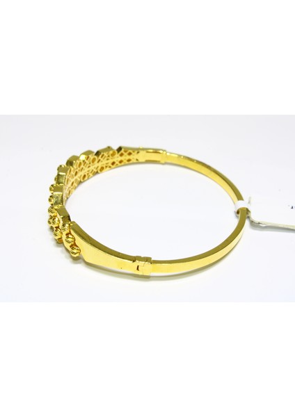 14 Ayar Altın Asimetrik Dorikalı Kelepçe 9.71 gr modelleri