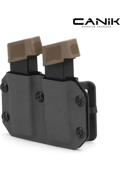 Mas Tactical® Kydex Şarjör Kılıfı 9mm Canik Siyah
