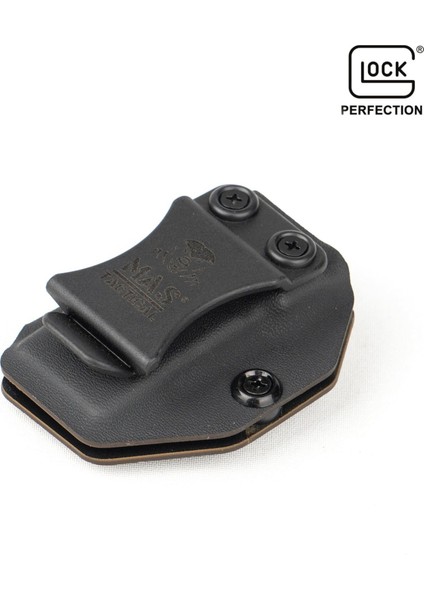 Mas Tactical® Kydex Iç Taşıma Şarj Kılıfı 9mm Glock Siyah modelleri