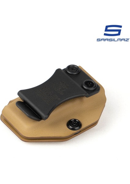 Mas Tactical® Kydex Iç Taşıma Şarj Kılıfı 9mm Sarsılmaz Tan modelleri