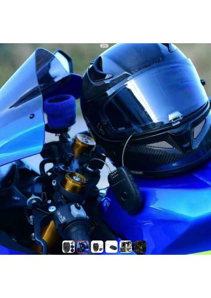 Knmaster Motosiklet Kaskı Kilidi + Knmaster Karbon Çanta Hediyeli Esnek Kablo ve Üst Düzey Koruma fiyatları