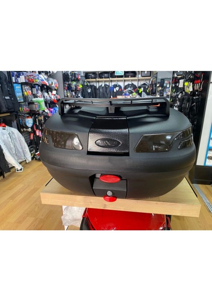 Sl-45 Arka Çanta Üst Bagaj Sırt Dayama (Siyah Camlı)
