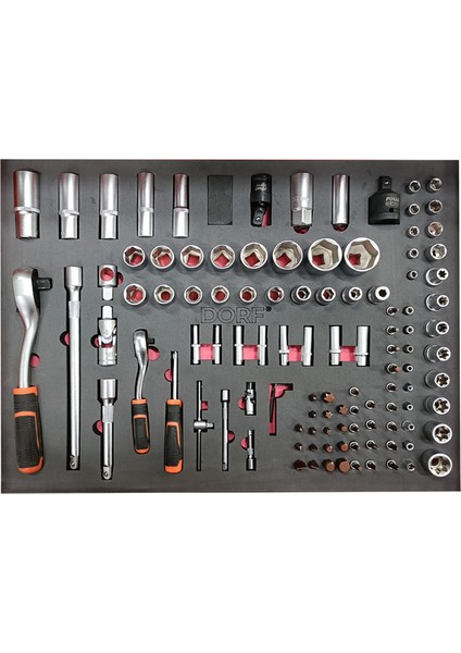 3 Çekmeceli Dolu Takım Sandığı Mobil Araç Arkası Alet Seti 159 Parça fırsatları
