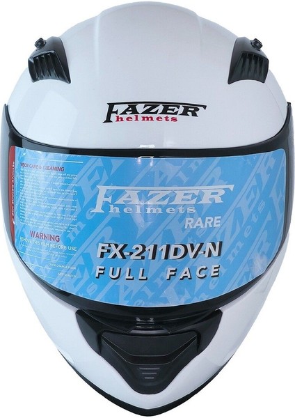 Motosiklet Kask Ece 22.R06 Double Vizörlü Full Face Motor Kaskı White fiyatları