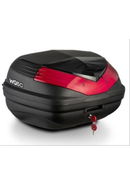 Motosiklet Basic 50 Lt Arka Çanta Motor Tur Çantası Top Case 50 Litre Hacim Siyah fiyatları