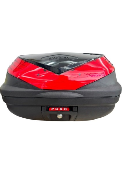 Motosiklet Basic 50 Lt Arka Çanta Motor Tur Çantası Top Case 50 Litre Hacim Siyah modelleri