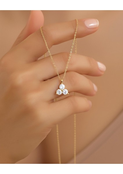 Cemre Tohum 14 Ayar Altın Kolye