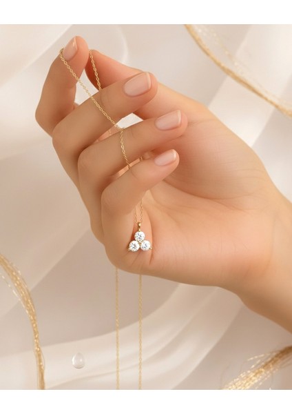 Cemre Tohum 14 Ayar Altın Kolye modelleri