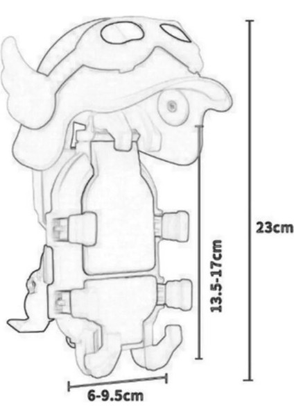 Motosiklet Telefon Tutucu Ayna Bağlantılı Titreşim Modüllü Güneş ve Yağmur Koruma Yellow fiyatları