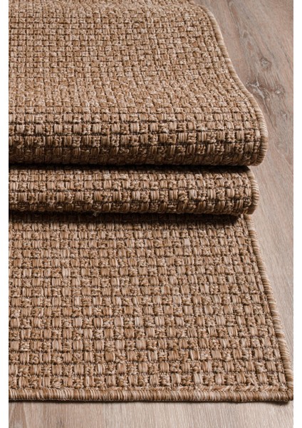 Natura mt Premium Kalite Kaymaz Tabanlı Doğal Yıkanabilir Kilim Oturma Odası Balkon Bahçe Kilim