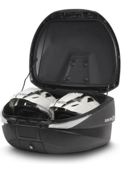 Motosiklet Arka Çanta 3 Kademeli Genişleyebilir Topcase Cover White 58 Lt modelleri