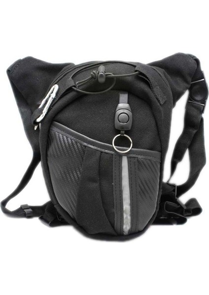 Motosiklet Bel Bacak Çantası Impertex Kumaş Kemerli ve Cırtlı Çanta