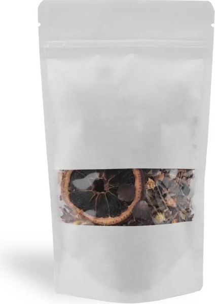 Beyaz Kraft Pencereli Doypack 25X34X12 cm (50 Adet) fiyatları