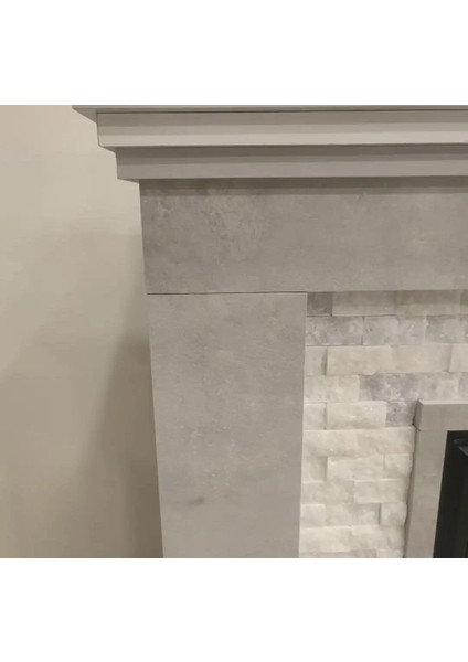 1218 Retro Taş 1600W Dekoratif Elektrikli Şömine modelleri