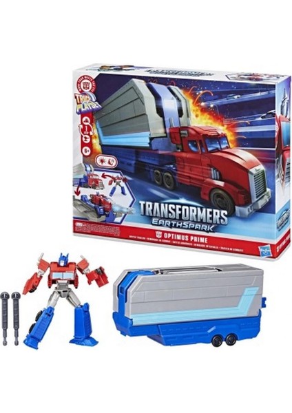 Bfs 3in1 Sesli ve Işıklı Transformers Earthspark Optimus Prime Savaş Oyun Seti