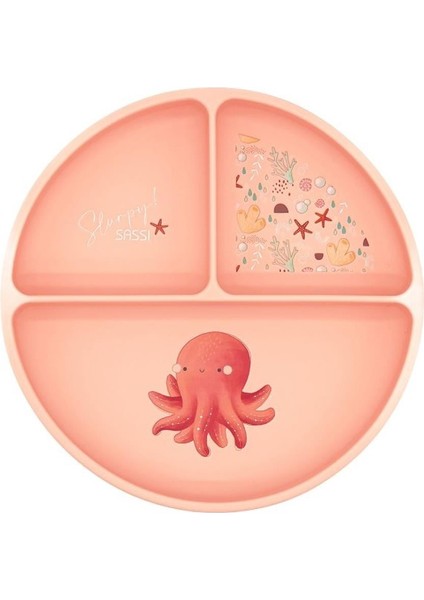 Vakumlu Silikon Tabak - Pratik Ahtapot