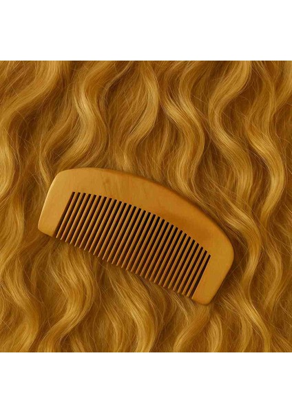 Kamptek Ahşap Atölyesinden Ahşap Doğal Saç Tarağı