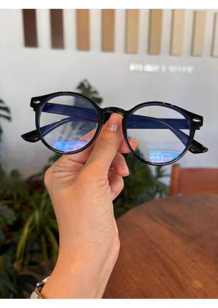 Roller Yuvarlak Unisex Kadın Erkek Mavi Işık Korumalı Gözlük modelleri