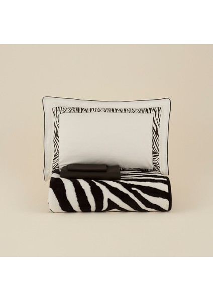 Zylara %100 Pamuk Çift Kişilik Nish Set Siyah indirimleri