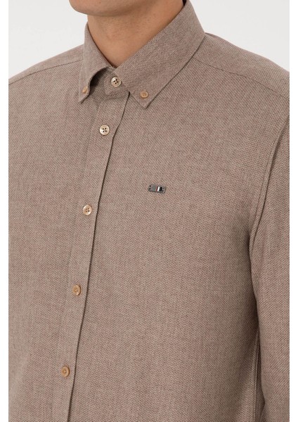 THANY025K Camel Erkek Gömlek 2332993 fiyatları