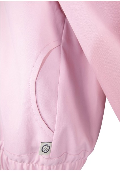 Organik Kanvas Pembe Baharlık Kız Çocuk Mont modelleri