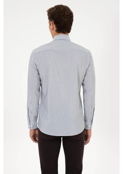 Varsal Lacivert Erkek Gömlek 2236553 indirimleri