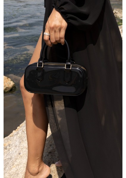 Ligt Kadin Beyaz Omuz Askılı Plaj-Gunluk Miu Tarzi Plaj Çanta