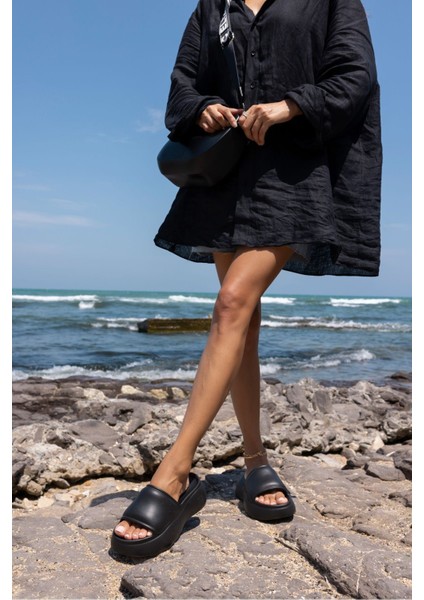 Mcgine Kadın Taba 5 cm Taban Yukseklık Plaj-Gunluk Kullanıma Uygun Eva Terlık fırsatları