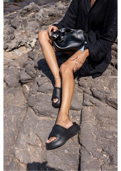 Mcgine Kadın Taba 5 cm Taban Yukseklık Plaj-Gunluk Kullanıma Uygun Eva Terlık