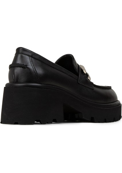 Kadın Hakiki Deri Siyah Platform Makosen - 82412ZSYHC01 fiyatları