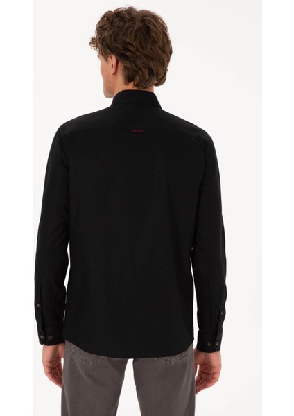 CEDCOLOR025K Siyah Erkek Gömlek 2225466 indirimleri