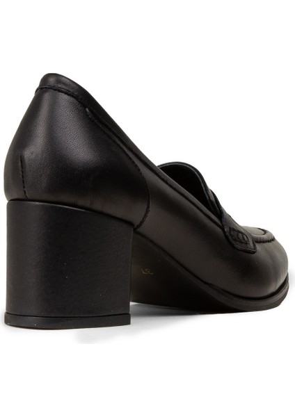 Kadın Hakiki Deri Siyah Topuklu Makosen - A3440ZSYHM01 fiyatları