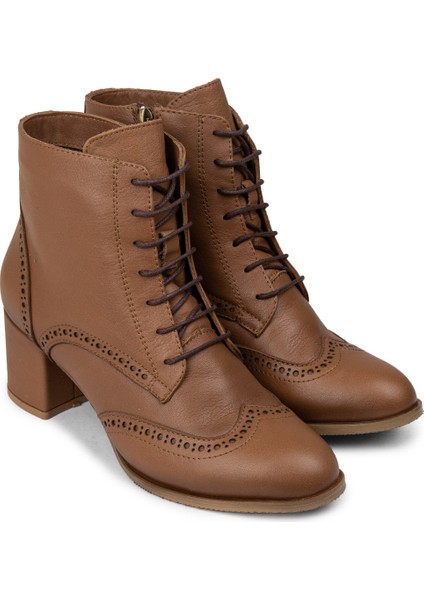 Kadın Hakiki Deri Taba Bot - A3009ZTBAC01 modelleri