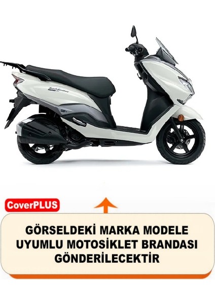 Suzuki Burgman Street 125EX Kilit ve Arka Çanta Uyumlu Motosiklet Brandası (Siyah Renk) Motorsiket Brandası Motor Örtüsü Çadır Su Geçirmez fiyatları